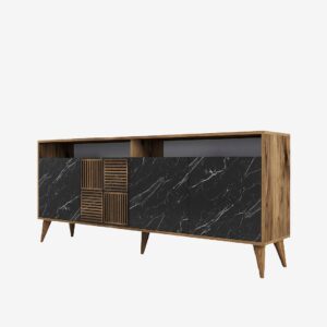 Hanah Home – Avlastningsbord Milan 180 cm – Brun – Skänkar & sideboards – Från Homeroom