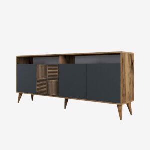 Hanah Home – Avlastningsbord Milan 180 cm – Brun – Skänkar & sideboards – Från Homeroom