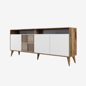 Hanah Home – Avlastningsbord Milan 180 cm – Brun – Skänkar & sideboards – Från Homeroom