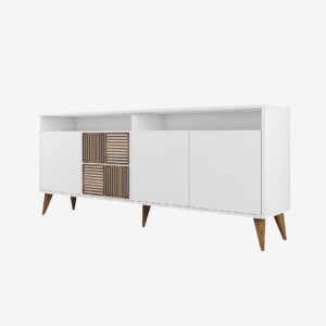 Hanah Home – Avlastningsbord Milan 180 cm – Vit – Skänkar & sideboards – Från Homeroom