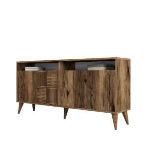 Hanah Home – Avlastningsbord Milana 160 cm – Brun – Skänkar & sideboards – Från Homeroom
