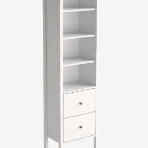 Hanah Home – Bokhylla Evan – Vit – Bokhyllor – Från Homeroom