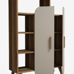 Hanah Home – Bokhylla Form – Beige – Bokhyllor – Från Homeroom