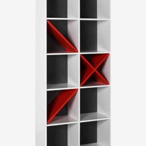 Hanah Home – Bokhylla Natie – Vit – Bokhyllor – Från Homeroom