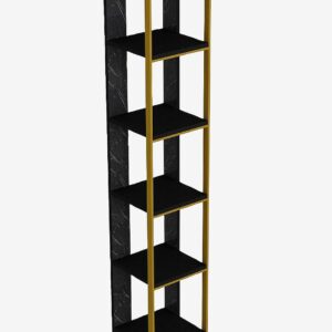 Hanah Home – Bokhylla – Svart – Bokhyllor – Från Homeroom