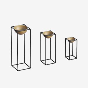 Hanah Home – Dekorativ kruka-Jashua – Guld – Krukor & vaser – Från Homeroom