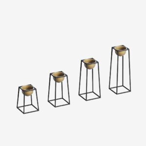 Hanah Home – Dekorativ kruka-Jason – Guld – Krukor & vaser – Från Homeroom