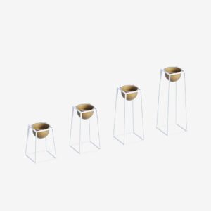 Hanah Home – Dekorativ kruka-Jason White – Vit – Krukor & vaser – Från Homeroom