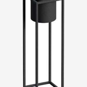 Hanah Home – Dekorativ kruka-Taro – Svart – Krukor & vaser – Från Homeroom