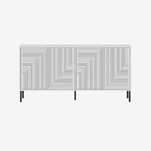 Hanah Home – Konsol Evolet – Vit – Avlastningsbord & sidobord – Från Homeroom