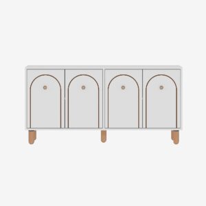 Hanah Home – Konsol Orion – Vit – Avlastningsbord & sidobord – Från Homeroom