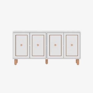 Hanah Home – Konsol Urban – Vit – Avlastningsbord & sidobord – Från Homeroom