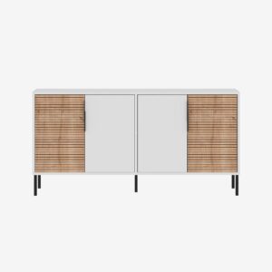 Hanah Home – Konsol Zerra – Vit – Avlastningsbord & sidobord – Från Homeroom