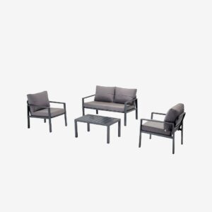 Hanah Home – Lounge-set Siena – Grå – Loungemöbler – Från Homeroom