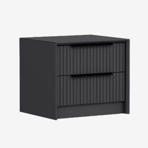 Hanah Home – Nattduksbord Maverick – Grå – Sängbord – Från Homeroom