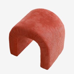 Hanah Home – Puff-Atlanta – Röd – Fotpallar & puffar – Från Homeroom