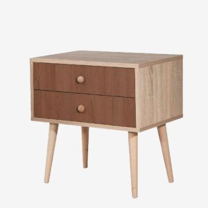 Hanah Home – Sängbord – Cendy – Brun – Sängbord – Från Homeroom