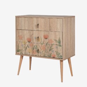 Hanah Home – Sängbord – City Tulip – Beige – Sängbord – Från Homeroom