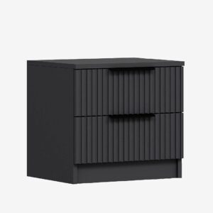 Hanah Home – Sängbord – Mimi – Grå – Sängbord – Från Homeroom