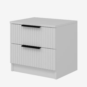 Hanah Home – Sängbord – Mimi – Vit – Sängbord – Från Homeroom