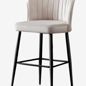 Hanah Home – Set med barstolar (2 st.) – Buri – Beige – Barstolar & pallar – Från Homeroom