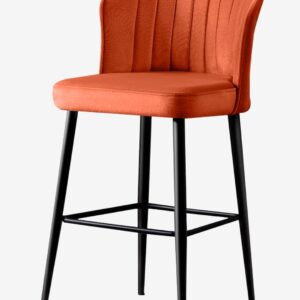 Hanah Home – Set med barstolar (2 st.) – Buri – Röd – Barstolar & pallar – Från Homeroom