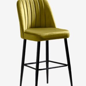 Hanah Home – Set med barstolar (2 st.) – Vento – Gul – Barstolar & pallar – Från Homeroom