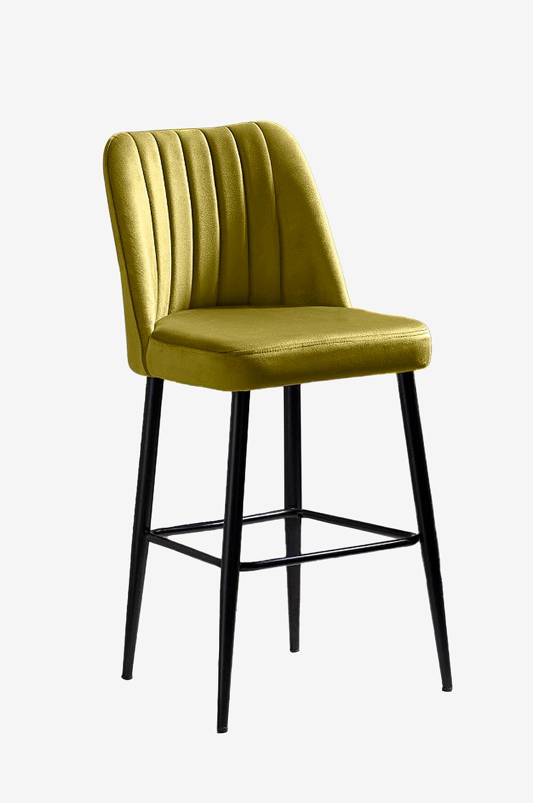 Hanah Home – Set med barstolar (2 st.) – Vento – Gul – Barstolar & pallar – Från Homeroom