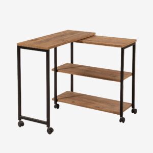 Hanah Home – Sidobord Melin – Svart – Småbord – Från Homeroom