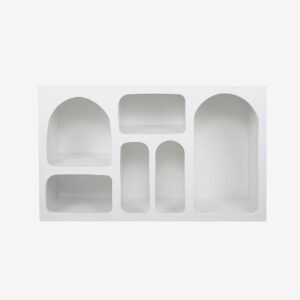 Hanah Home – Sidobord Sterling – Vit – Sängbord – Från Homeroom