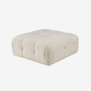 Hanah Home – Sittpuff Puca – Beige – Fotpallar & puffar – Från Homeroom
