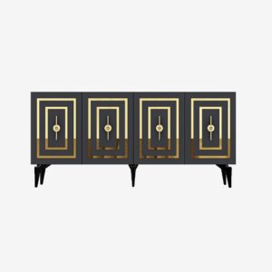 Hanah Home – Skänk Viola – Grå – Skänkar & sideboards – Från Homeroom