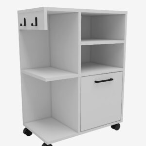 Hanah Home – Skåp för flera ändamål Rebusa – Vit – Avlastningsbord & sidobord – Från Homeroom