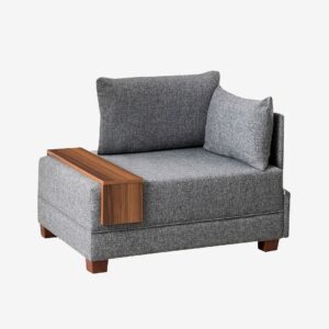 Hanah Home – Soffa 1-sits – Grå – Fåtöljer – Från Homeroom