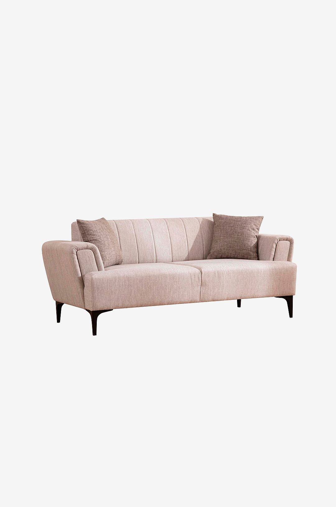 Hanah Home - Soffa med 2 sittplatser Hamlet - Beige - 2-sits soffor - Från Homeroom