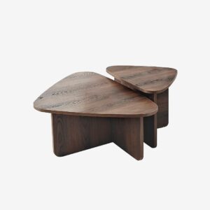Hanah Home – Soffbord uppsättning-Ballare – Brun – Soffbord – Från Homeroom