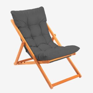 Hanah Home – Trädgårdsstol – Eren – Grå – Utefåtöljer – Från Homeroom