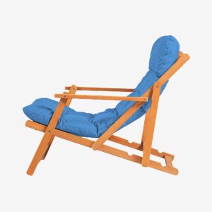 Hanah Home – Trädgårdsstol – Kerim – Blå – Utefåtöljer – Från Homeroom