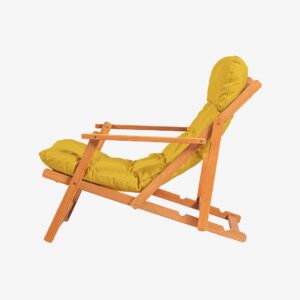 Hanah Home – Trädgårdsstol – Kerim – Gul – Utefåtöljer – Från Homeroom