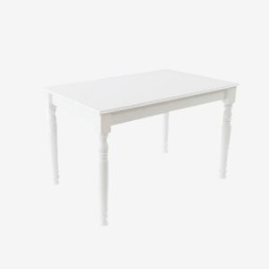 Hanah Home – Utdragbart matbord – Kiera – Vit – Matbord – Från Homeroom