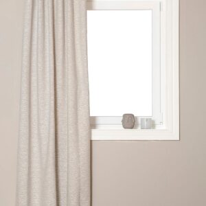 Hasta – Bouclé Gardin Hilma 132x250cm – Grå – Veckbandslängder – Från Homeroom