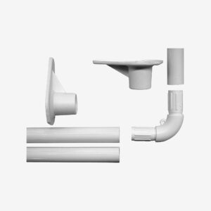 Hasta – Duschstång universal – Vit – Duschdraperier – Från Homeroom