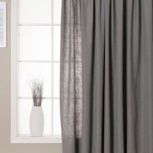 Hasta – Gardin Lina 268×280 cm – Grå – Veckbandslängder – Från Homeroom