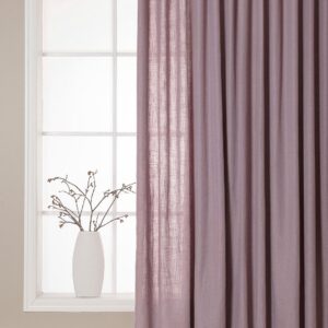 Hasta – Gardin Lina 268×280 cm – Lila – Veckbandslängder – Från Homeroom