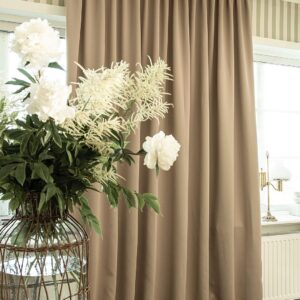 Hasta – Gardin Svala (recycle) 268×280 cm – Beige – Hanklängder – Från Homeroom