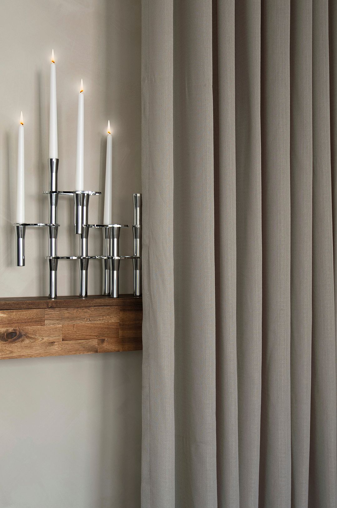 Hasta – Gardin Vilja 132×250 cm – Beige – Hanklängder – Från Homeroom