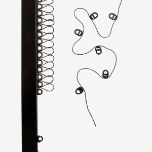 Hasta – Gardinskena Alex Wave 150 cm – Svart – Gardintillbehör – Från Homeroom