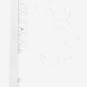 Hasta – Gardinskena Alex Wave 250 cm – Vit – Gardintillbehör – Från Homeroom