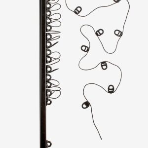 Hasta – Gardinskena U Wave 150 cm – Svart – Gardintillbehör – Från Homeroom