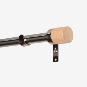 Hasta – Gardinstång Set Astrid 110-200 cm – Silver – Gardintillbehör – Från Homeroom